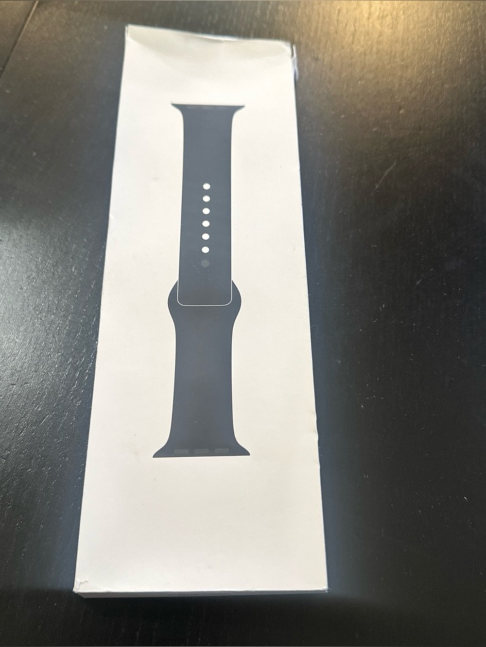 Black Silicone Apple Watch Band - Black